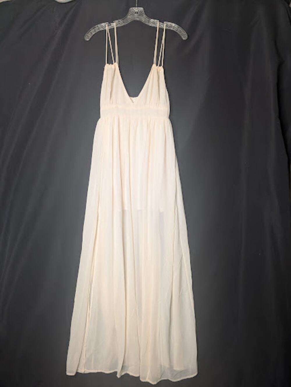 BLUSH BJ Womens balletcore bohemian fairycore mystical dress sheer size Medium